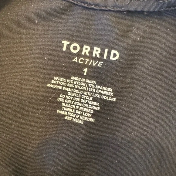 Torrid Black Sleeveless Dress with skorts under size 1 (1x) - Picture 5 of 5